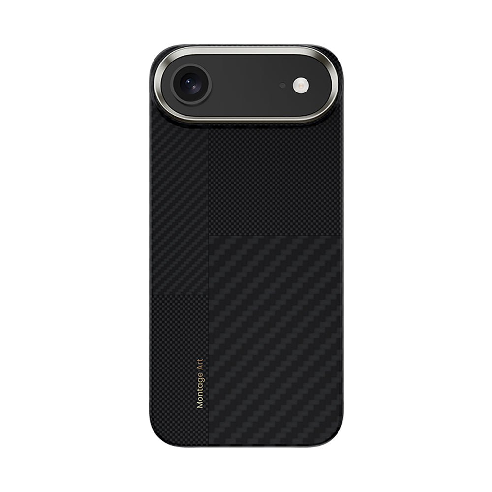 Benks Montage ArmorAir iPhone 17 Air Magsafe Karbon Fiber Kevlar Kılıf Benks Montage ArmorAir iPhone 17 Air Magsafe Karbon Fiber Kevlar Kılıf